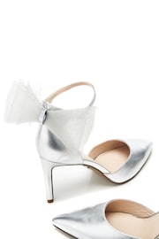 Moda in Pelle Jazlyne Stilletto Pointed Shoes With Bow Trim - Image 5 of 5