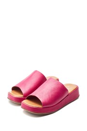 Moda in Pelle Orolia Square Toe Mule Low Wedges - Image 2 of 4