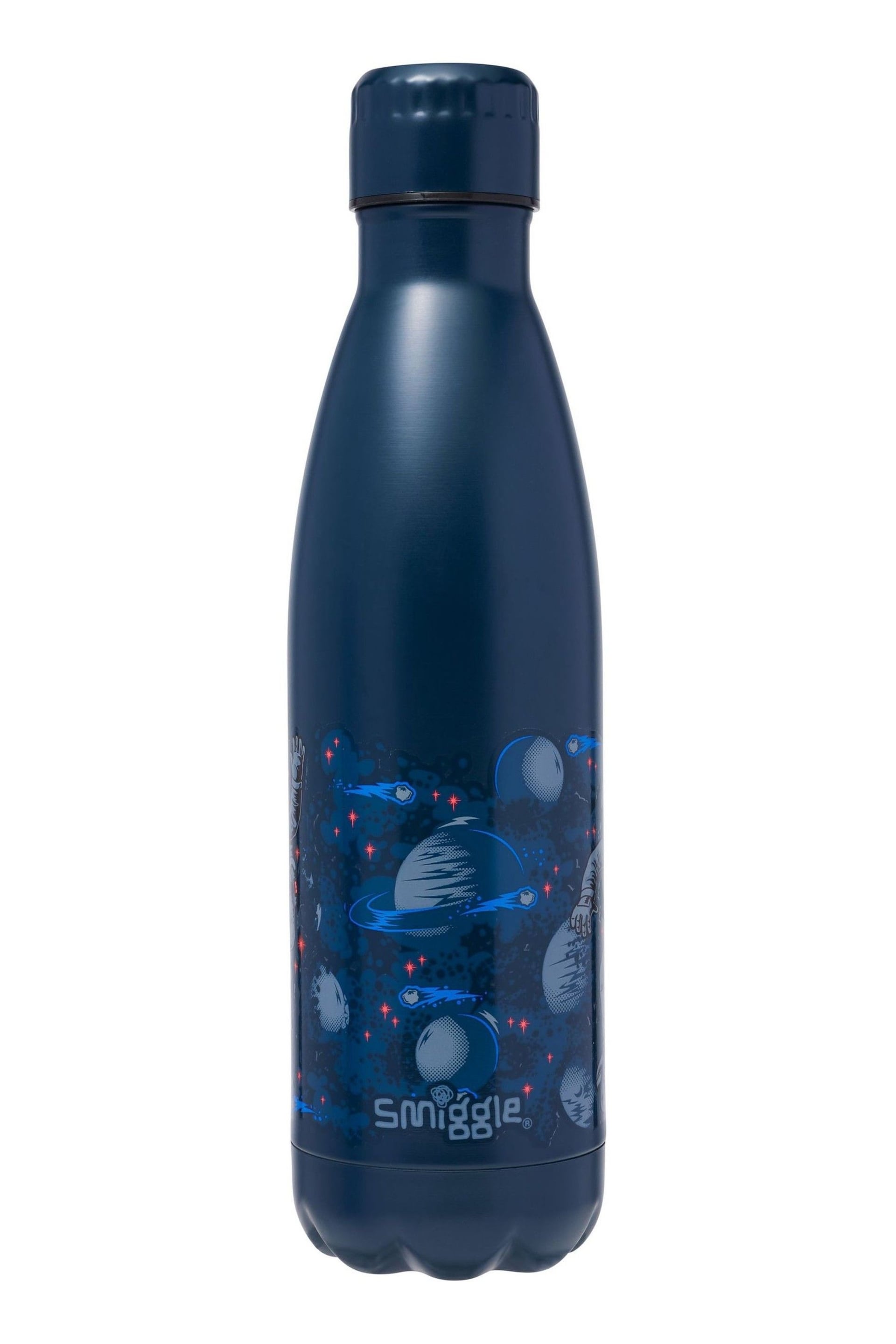 Smiggle Blue Epic Adventures Wonder Insulated Steel Drink Bottle 500Ml - Image 1 of 1