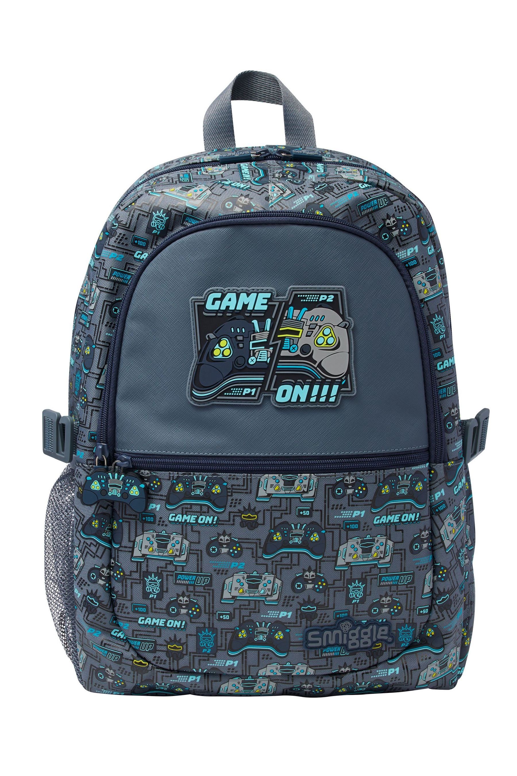 Buy Smiggle Grey Epic Adventures Classic Attach Backpack from Next USA