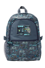 Smiggle Grey Epic Adventures Classic Attach Backpack - Image 4 of 6