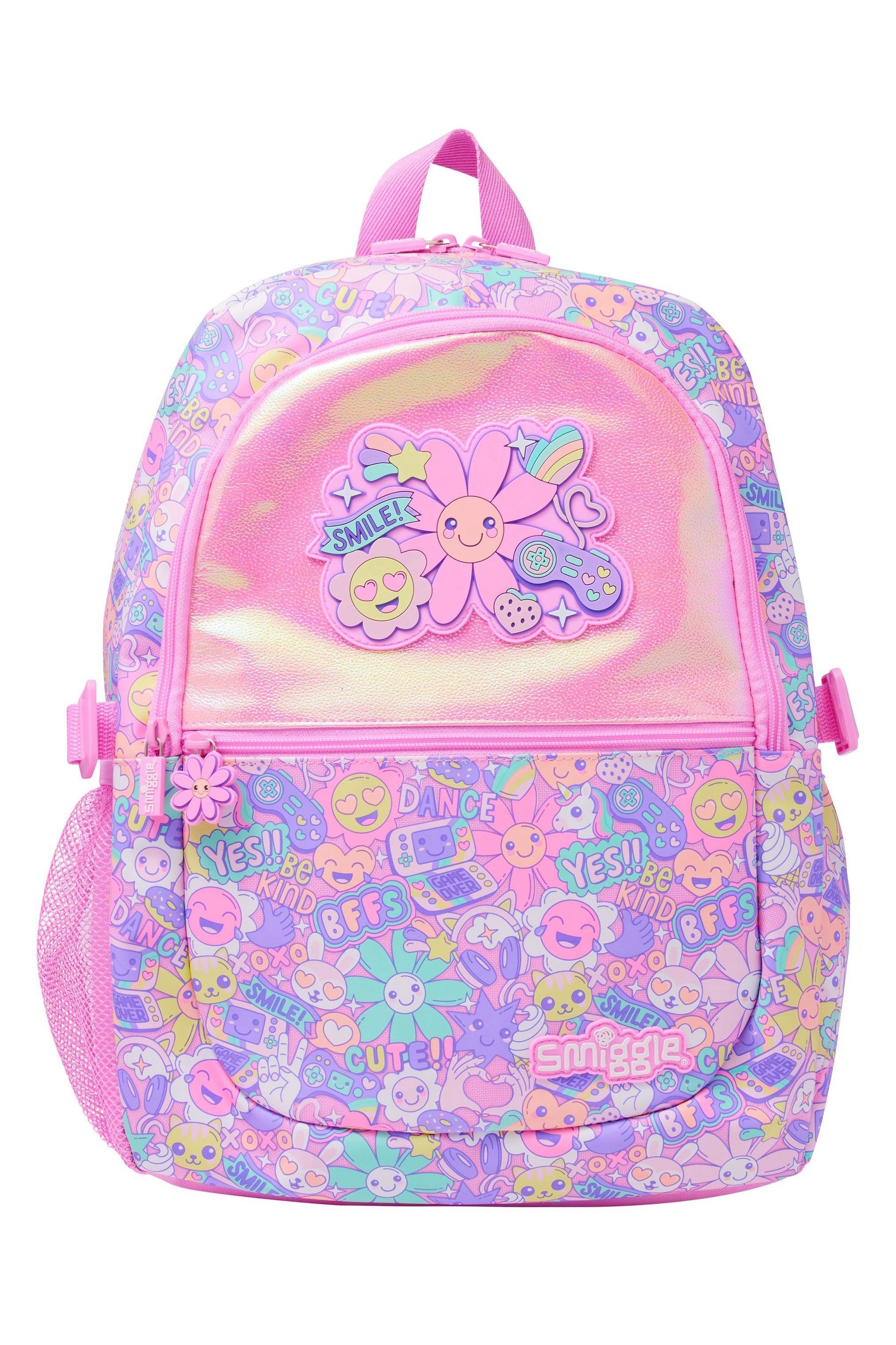 Buy Smiggle Pink Epic Adventures Classic Attach Backpack from the Next UK online shop