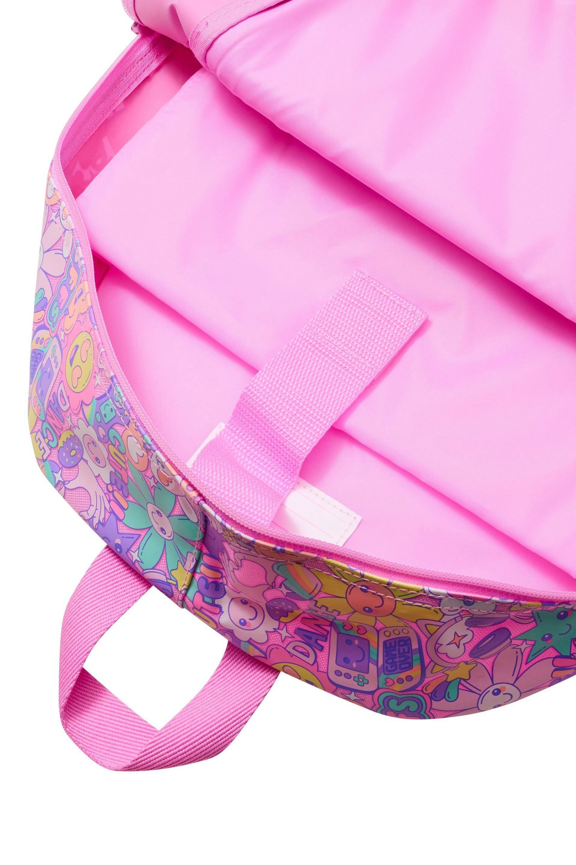 Smiggle Pink Epic Adventures Classic Attach Backpack - Image 5 of 5