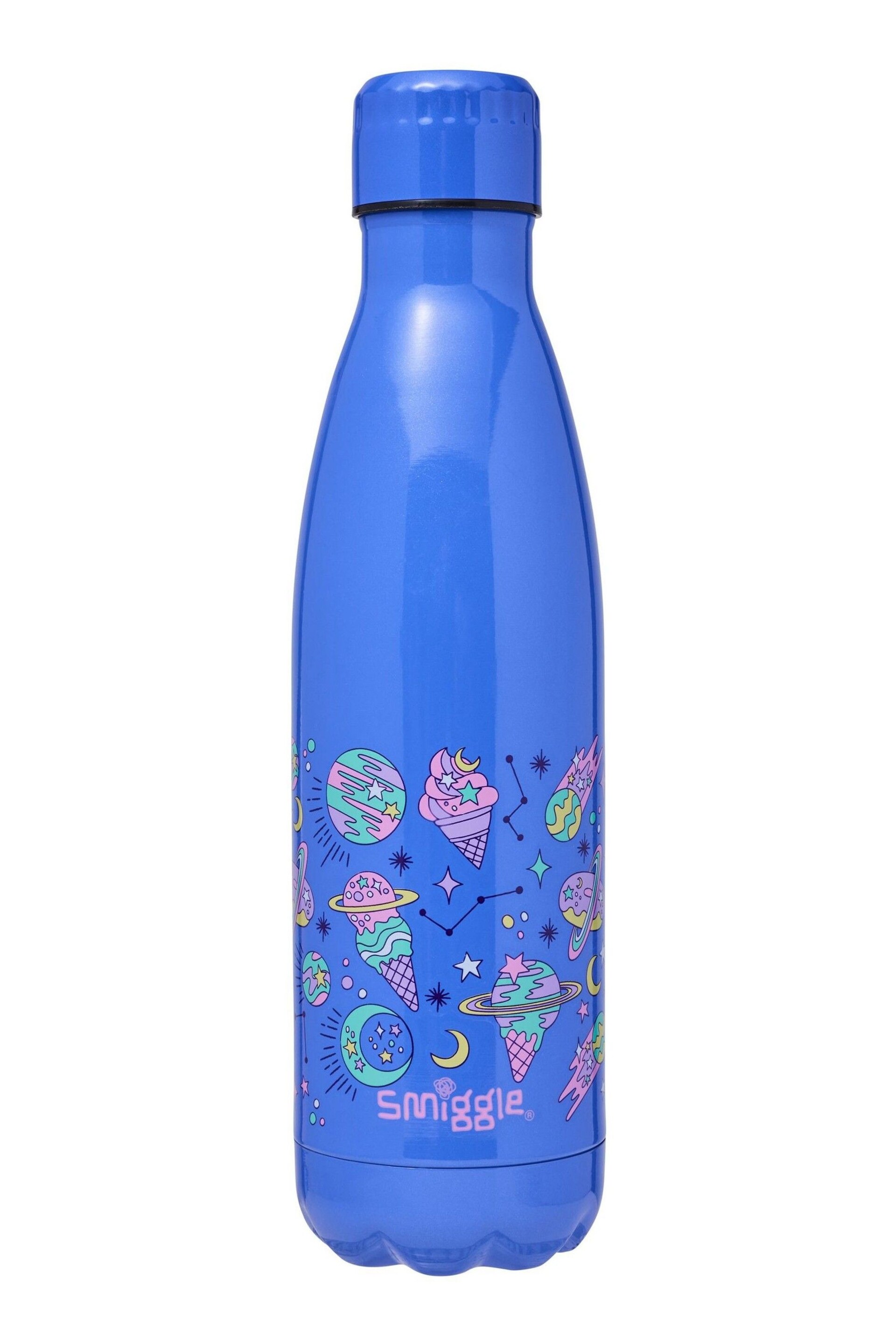 Smiggle Purple Epic Adventures Wonder Insulated Steel Drink Bottle 500Ml - Image 1 of 1