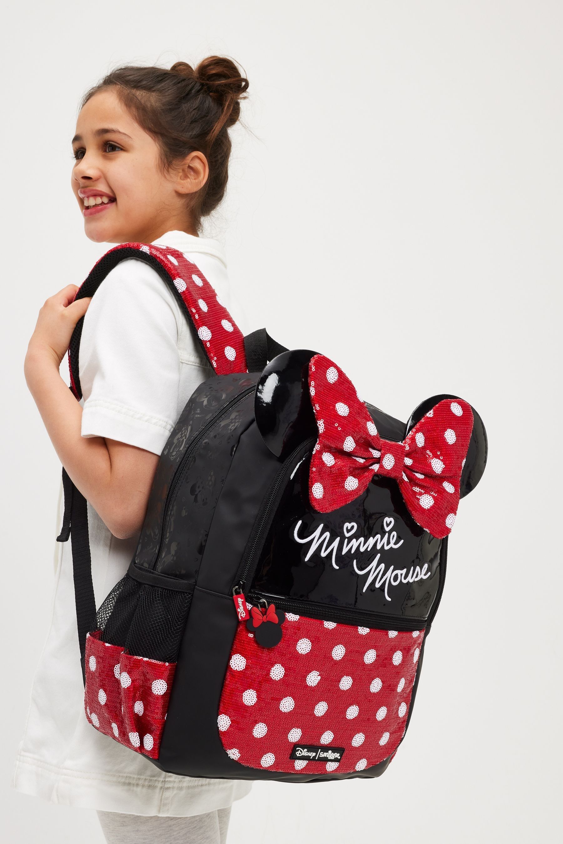 Red minnie mouse backpack on sale