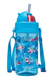 Smiggle Blue Over and Under Teeny Tiny Plastic Drink Bottle With Strap 400Ml - Image 2 of 2