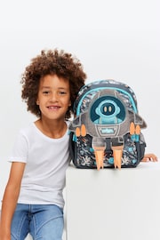 Smiggle Grey Blast Off Junior Character Backpack - Image 1 of 6