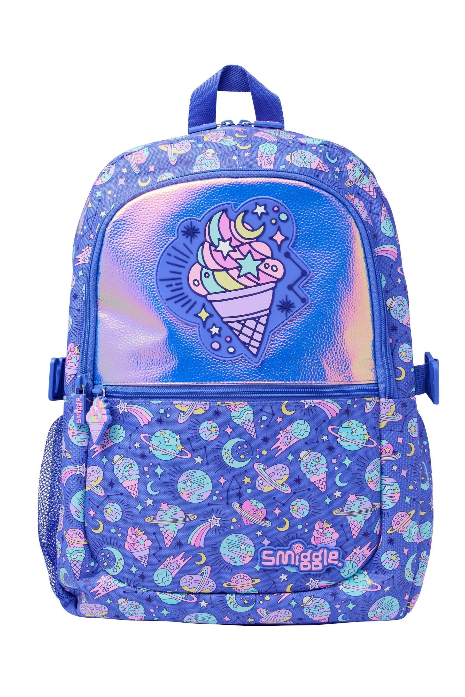 Smiggle Purple Epic Adventures Classic Attach Backpack - Image 5 of 7