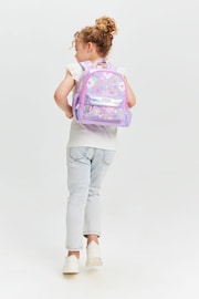 Smiggle Purple Over and Under Teeny Tiny Backpack - Image 2 of 4
