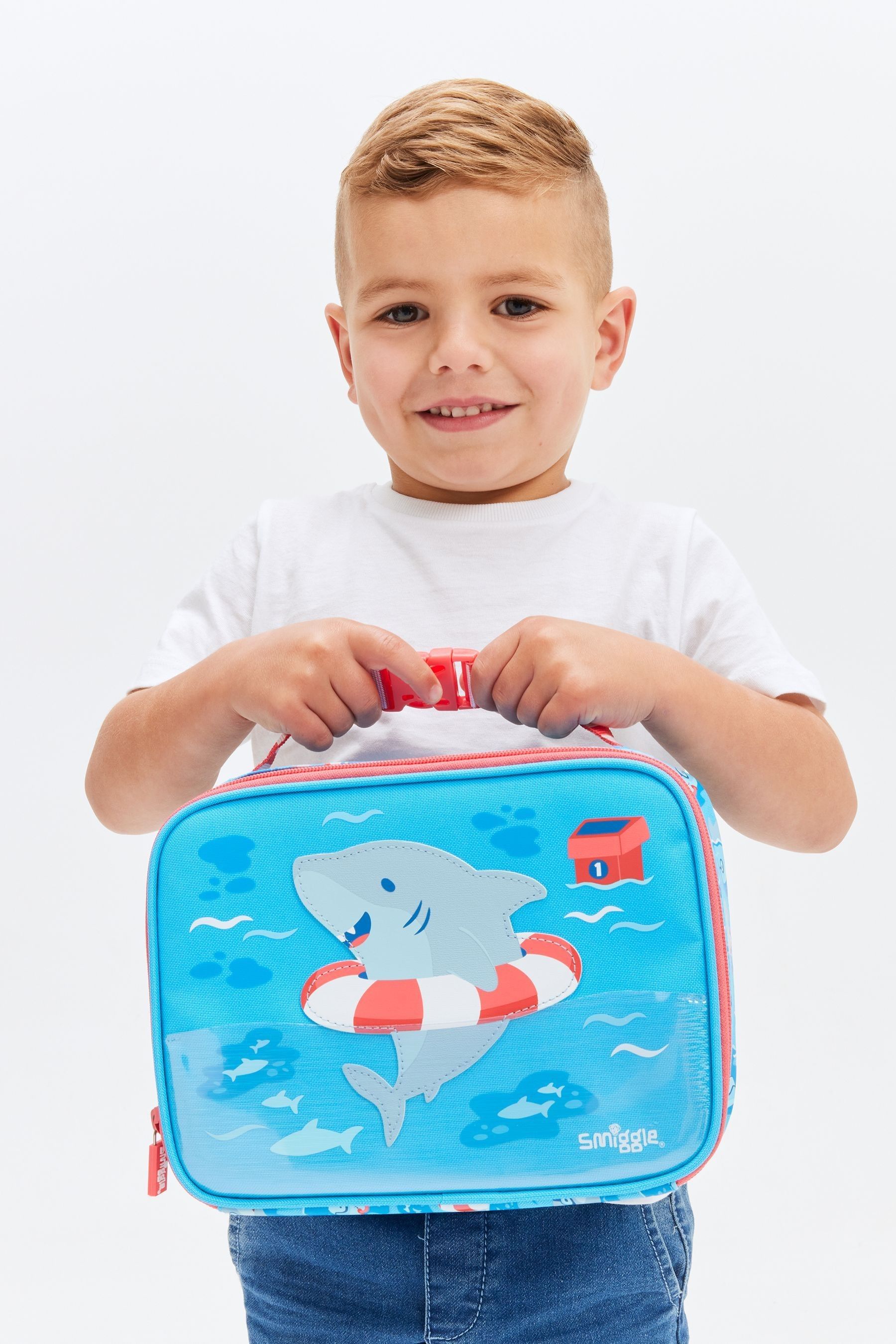 Buy Smiggle Blue Over and Under Teeny Tiny Square Lunchbox from Next Iceland