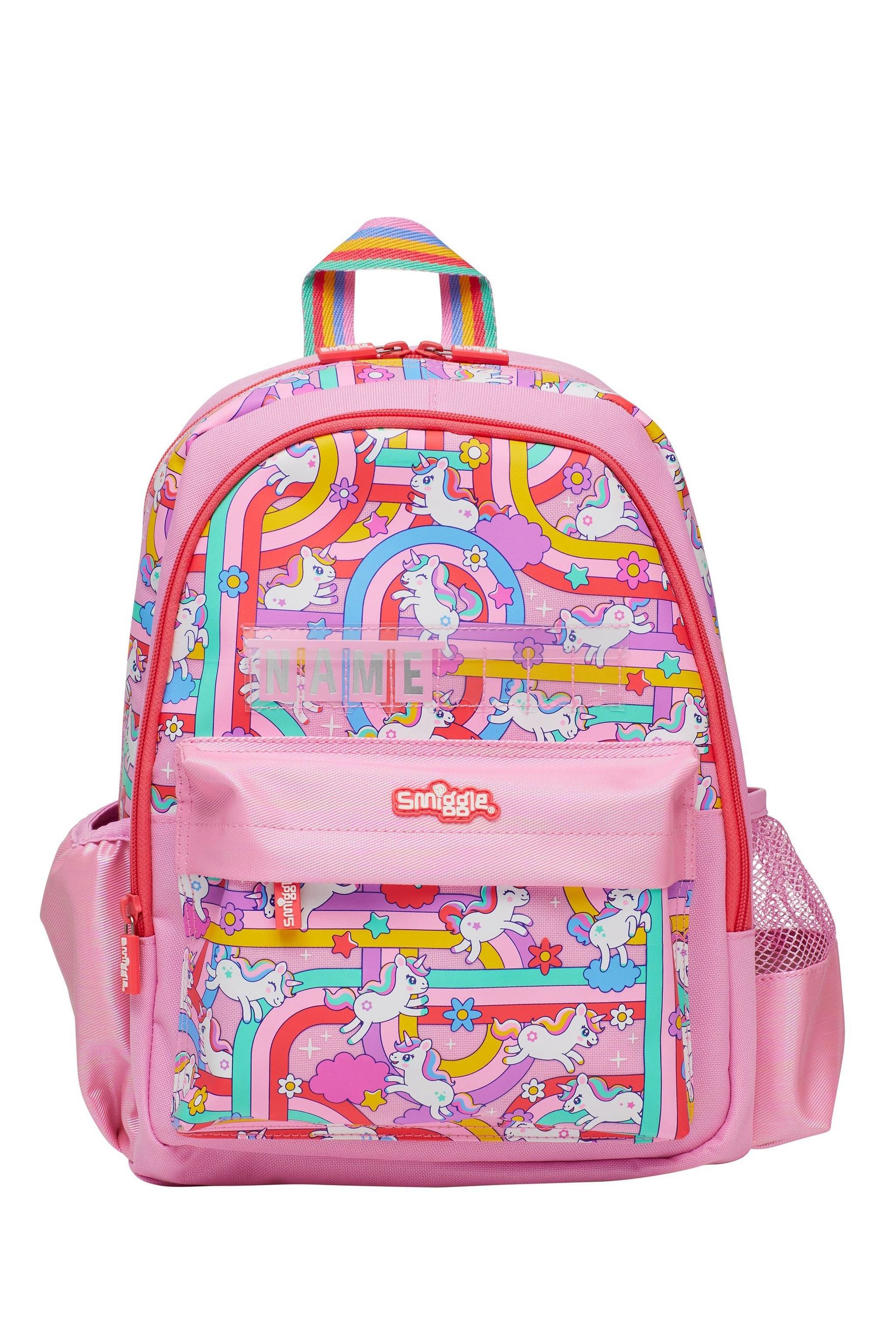 Smiggle pink backpack cheap