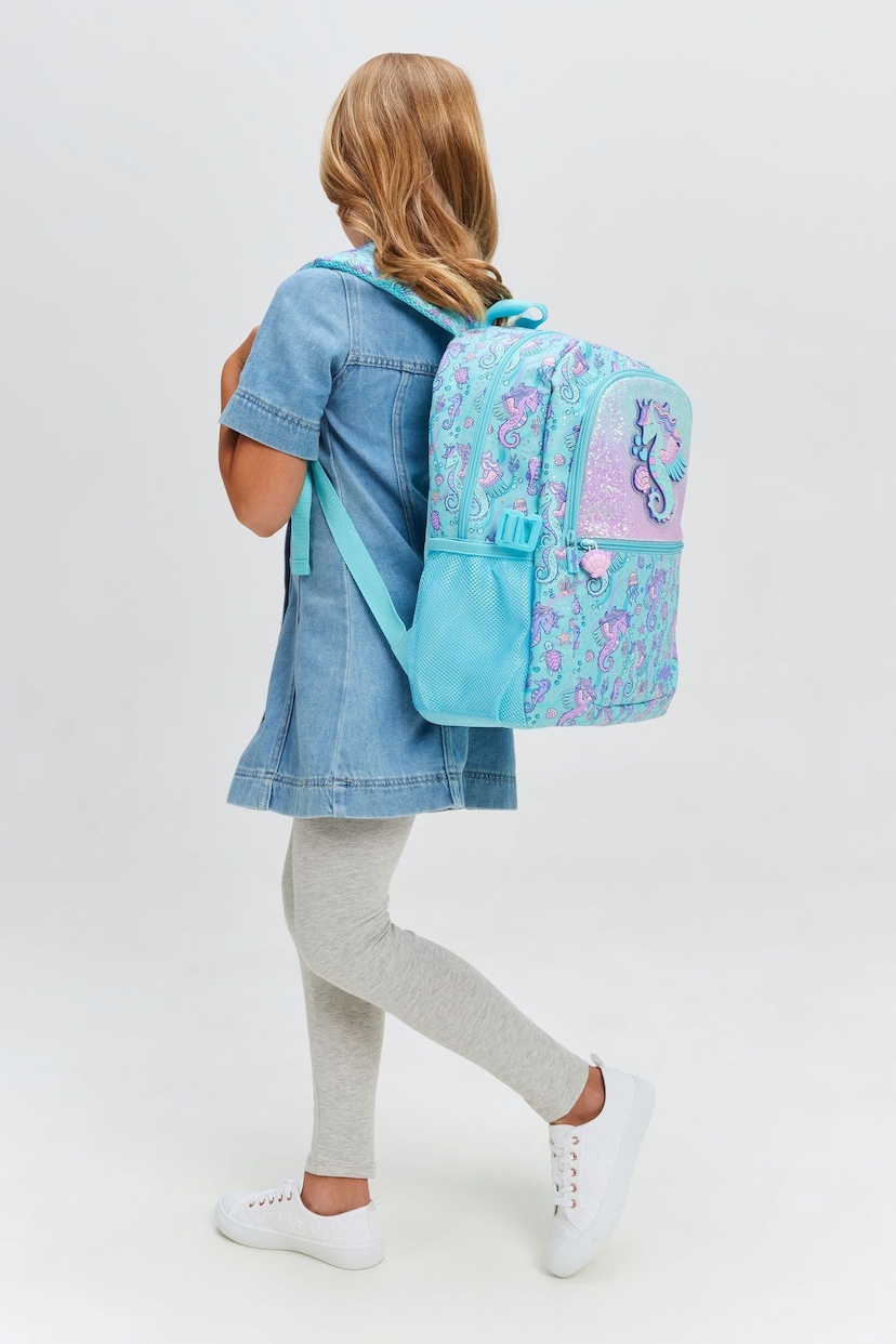 Smiggle Blue Sky Epic Adventures Classic Attach Backpack - Image 6 of 7