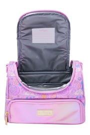 Smiggle Pink Cosmos Double Decker Lunchbox With Strap - Image 2 of 3