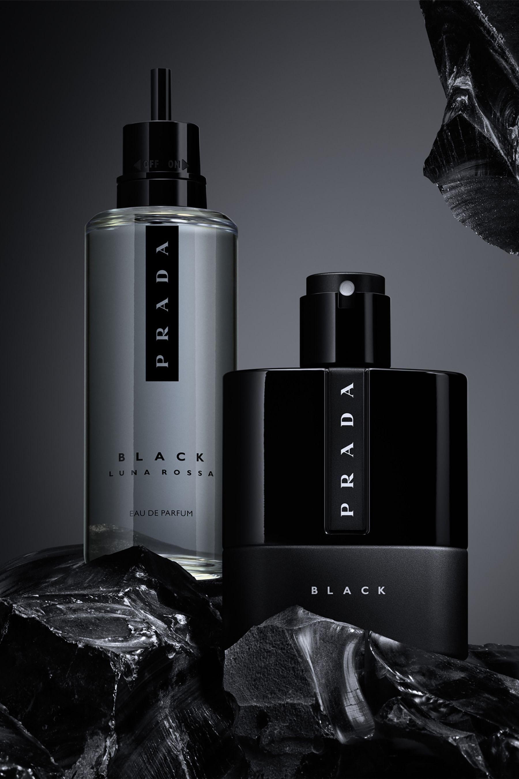 Buy Prada Luna Rossa Black Eau de Parfum 150ml Refill from the Next UK online shop