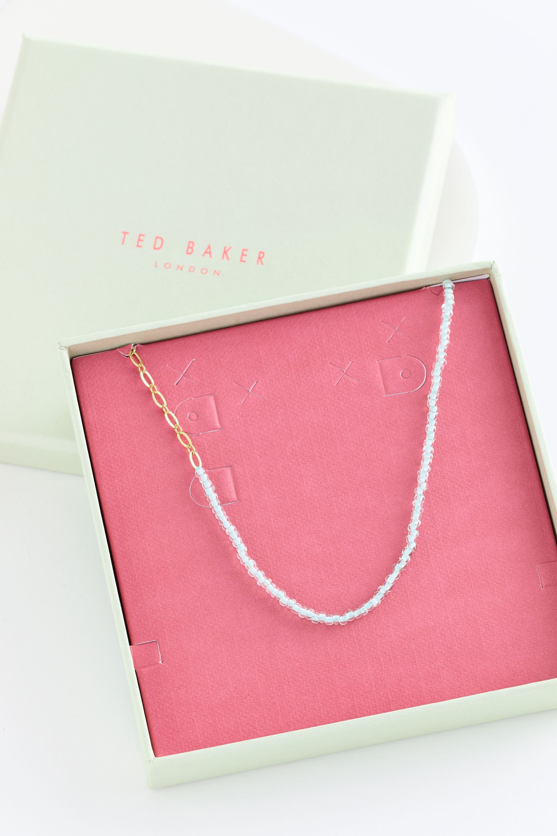 Buy Ted Baker Gold Tone PARIIYA Beaded Necklace from the Next UK online shop