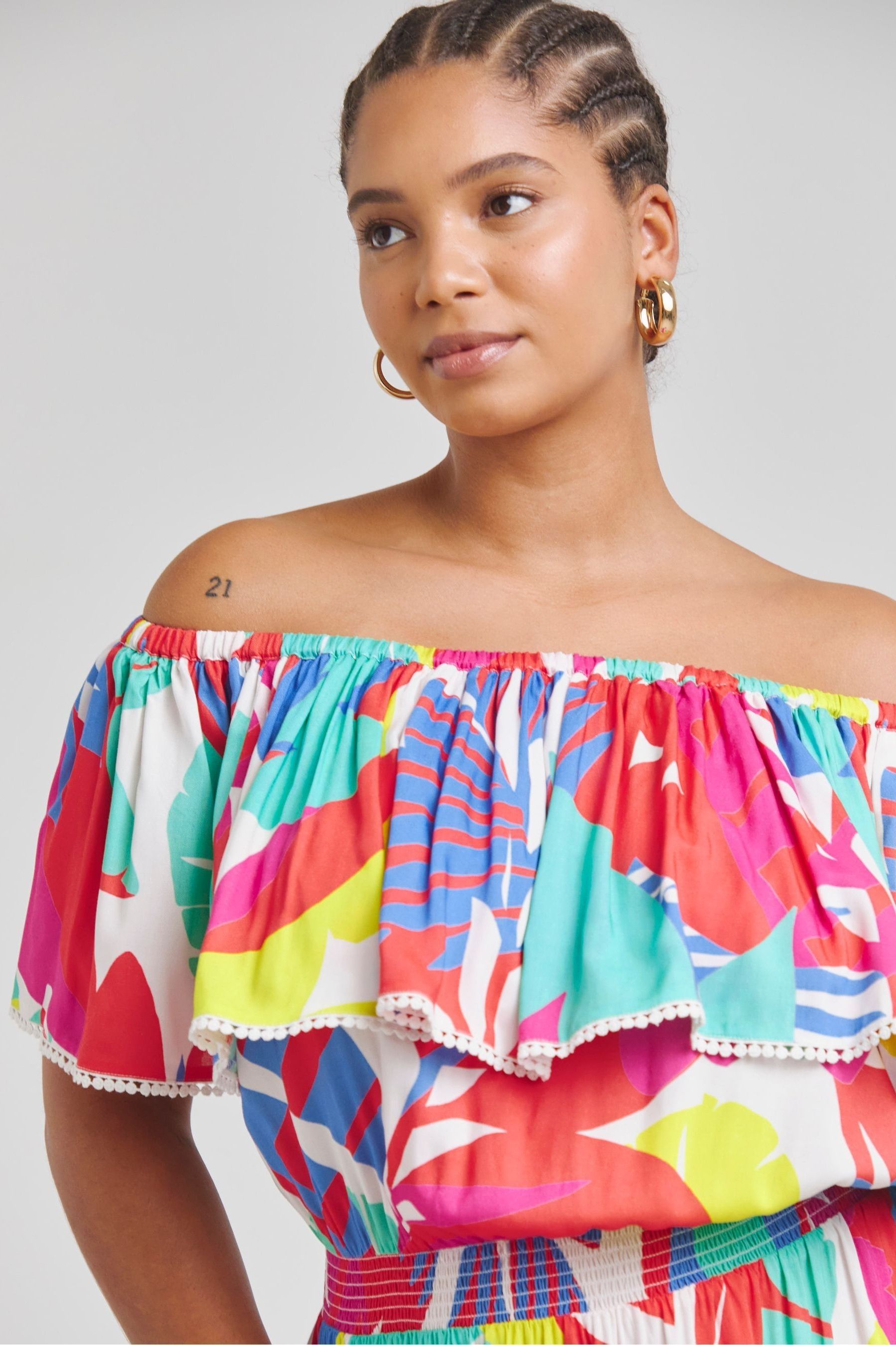 Beach bardot dress store
