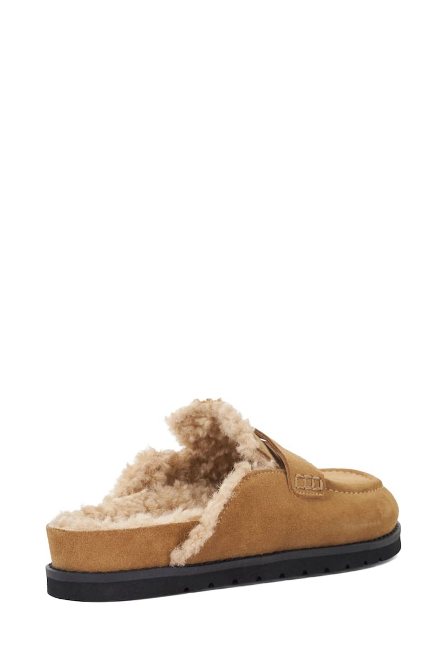 Cream backless loafers deals