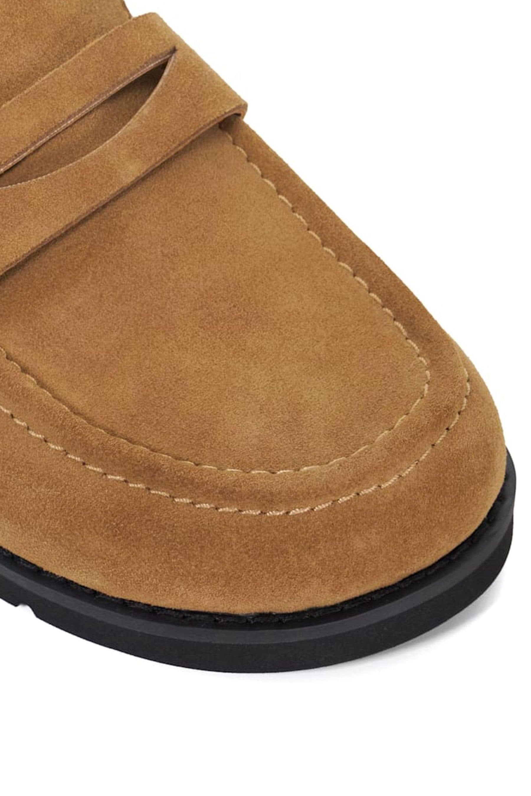 Dune suede loafers hot sale
