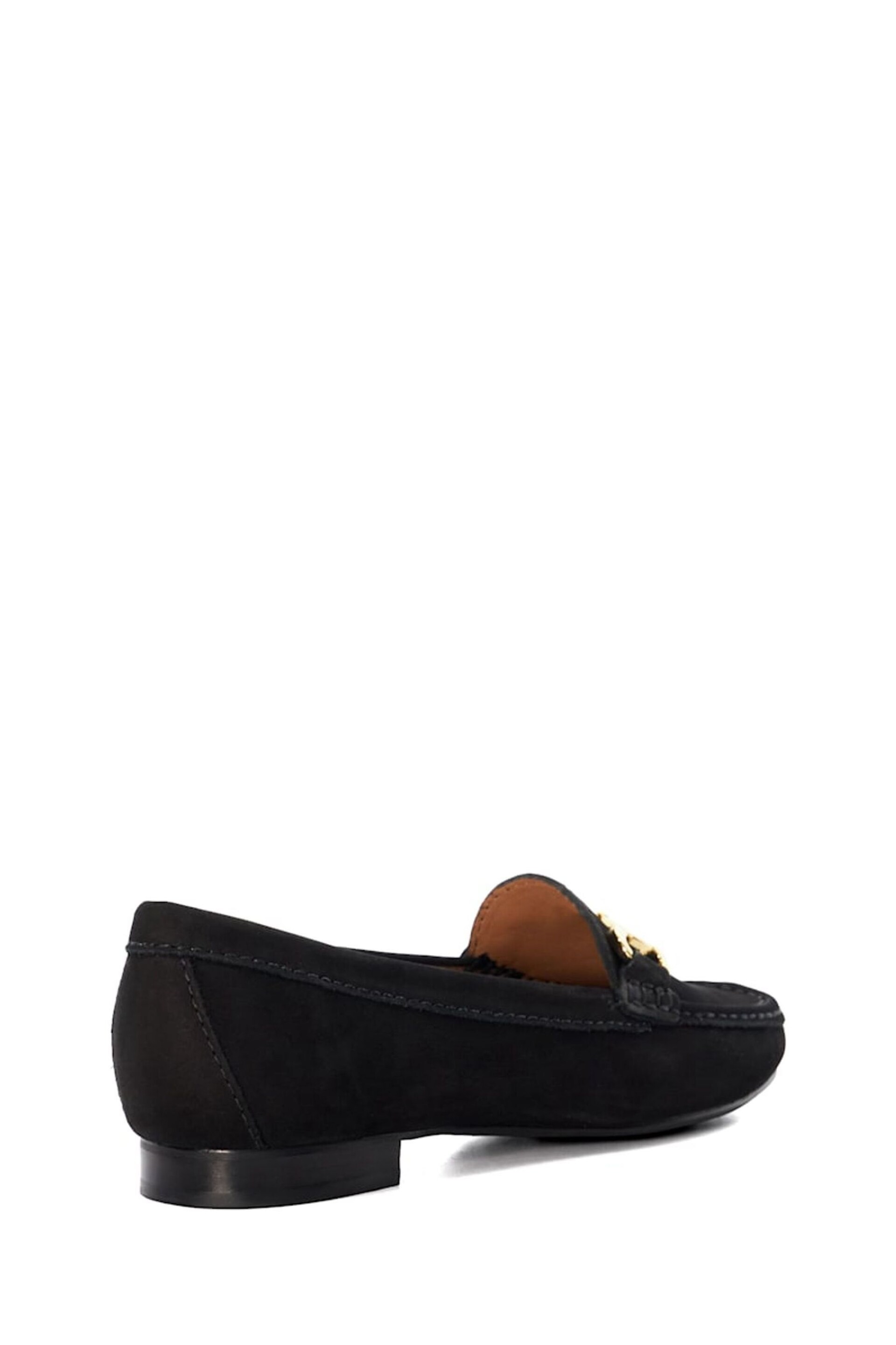 Dune London Black Glenniee Comfort Snaffle Loafers - Image 5 of 7