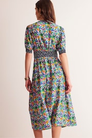 Boden Blue Petite Elsa Midi Tea Dress - Image 3 of 5