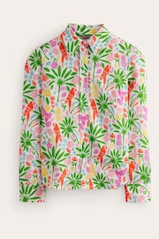 Boden Green Petite Sienna Tropical Linen Shirt - Image 5 of 5