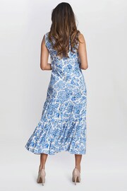 Gina Bacconi Blue Lolita Sleeveless Summer Dress - Image 3 of 5