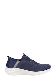 Skechers Blue Ultra Flex 3.0 New Arc Slip In Trainers - Image 1 of 3