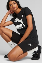 Puma Black Classics Womens Short Leggings - Image 3 of 5