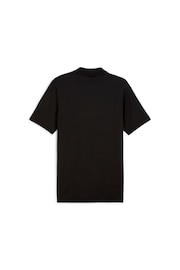 Puma Black Mens F1® Ess Logo Motorsport Polo Shirt - Image 5 of 5