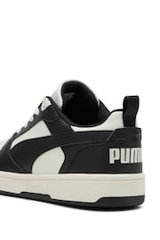 Puma Black Rebound V6 Low Cv Unisex Sneakers - Image 5 of 5