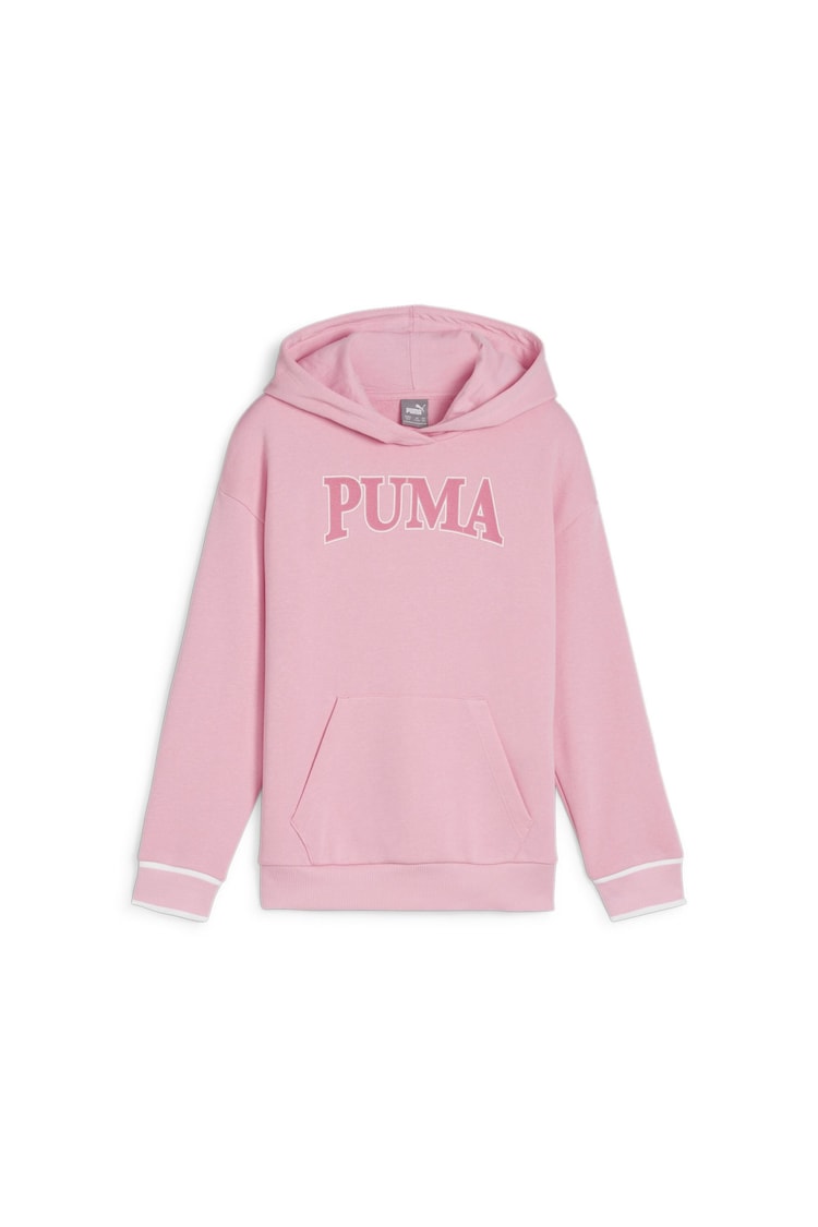 Puma Pink Girls Kids Squad Hoodie - Image 1 of 2