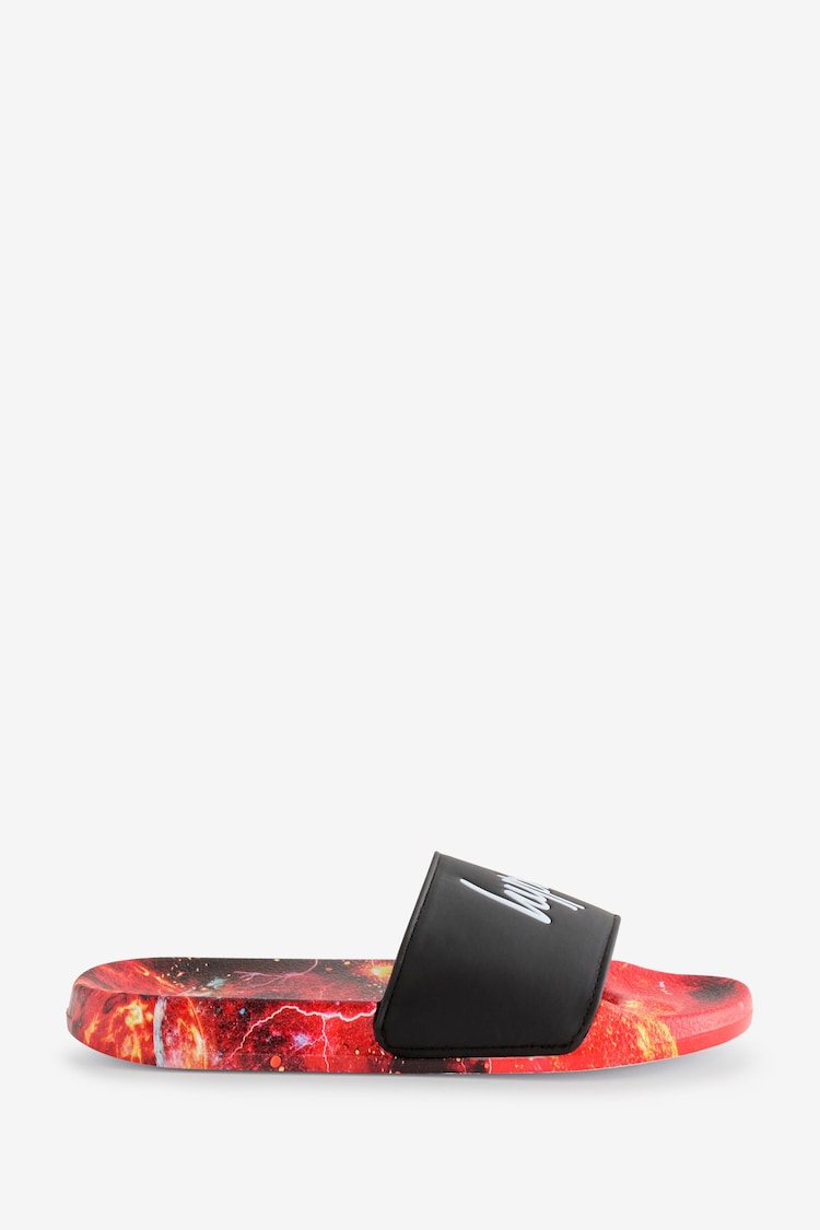 Hype. Boys Multi Red Space Script Sliders - Image 1 of 5