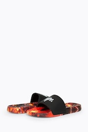 Hype. Boys Multi Red Space Script Sliders - Image 4 of 5