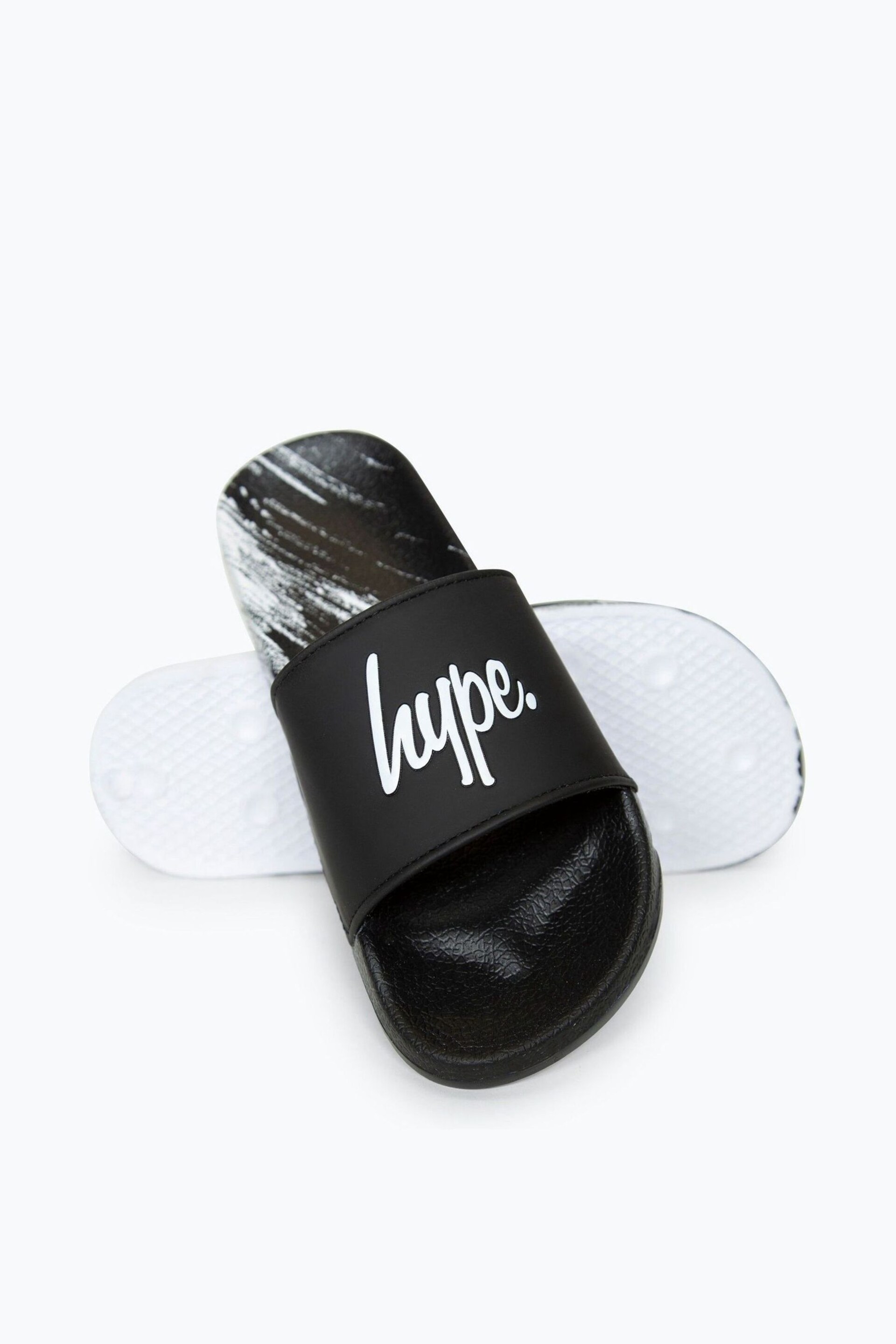 Hype. Boys Scratch Script Multi Black Sliders - Image 3 of 3