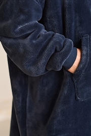 Navy Blue Oversized Supersoft Hoodie - Image 5 of 8