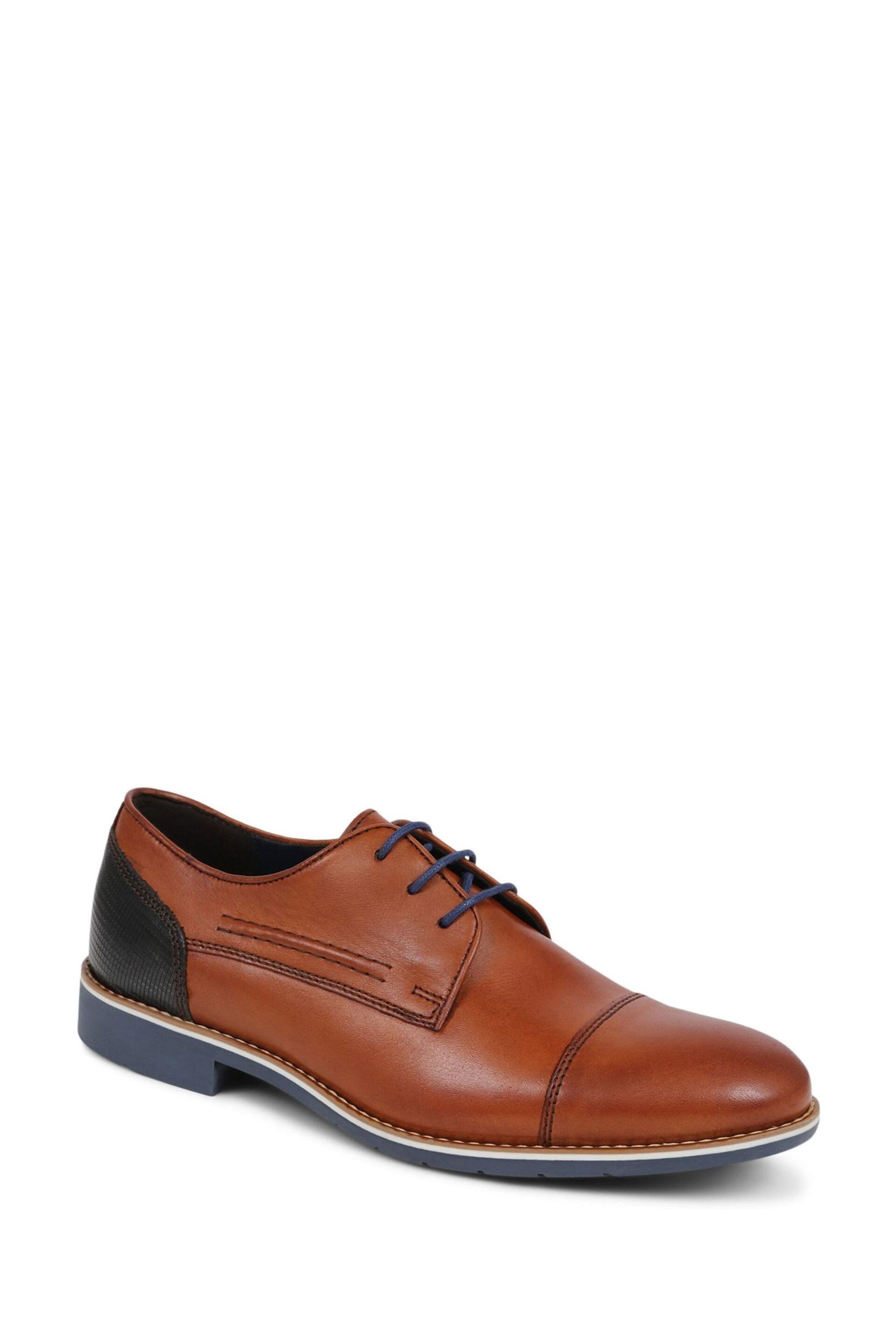 Pavers Smart Leather Brown Shoes - Image 1 of 5