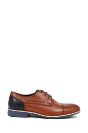 Pavers Smart Leather Brown Shoes - Image 2 of 5