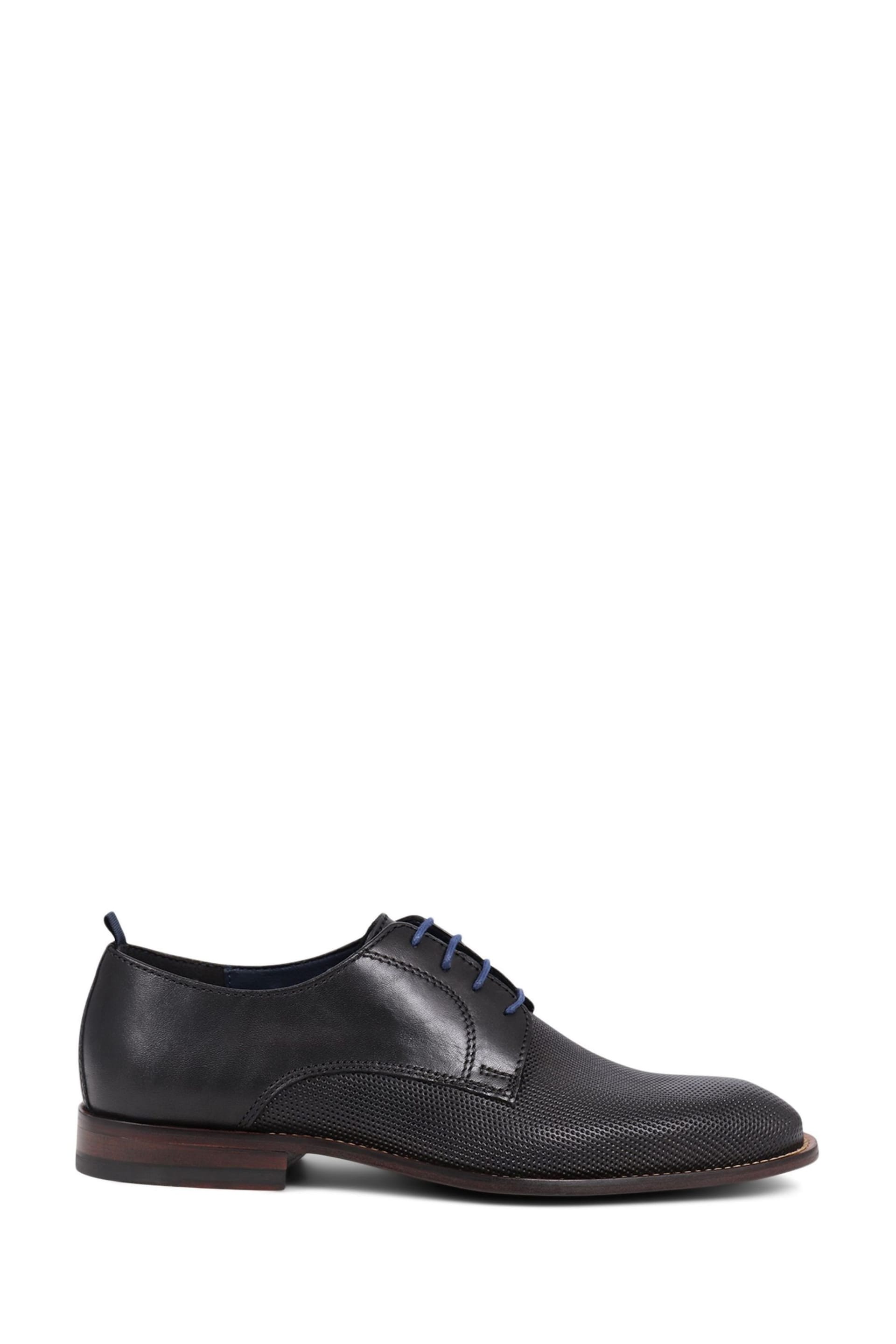 Pavers Lace-Up Smart Black Shoes - Image 2 of 5