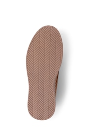 Pavers Lace-Up Leather Brown Shoes - Image 6 of 6