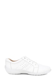 Pavers White Pavers Lace-Up Leather Pumps - Image 1 of 5