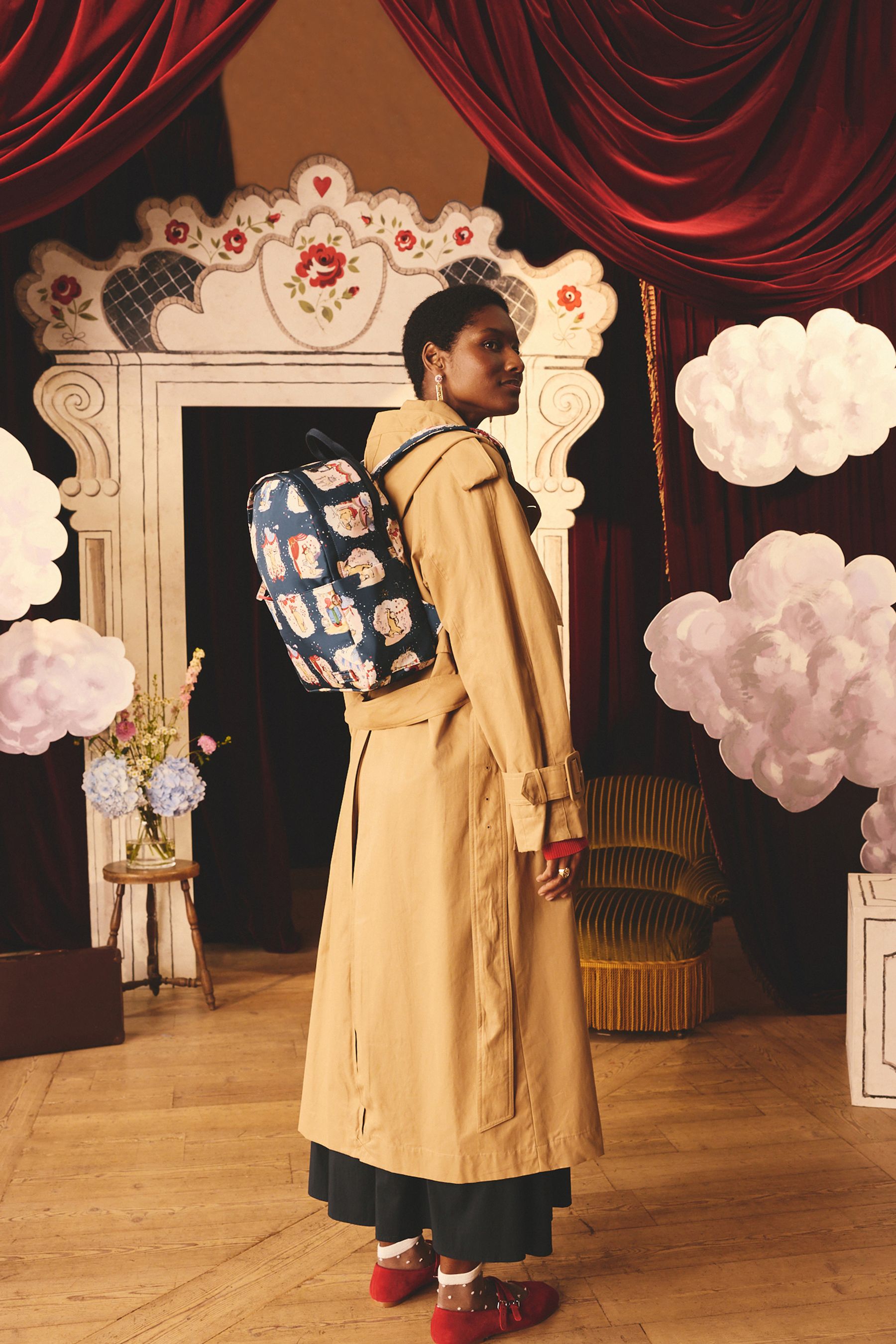 Buy Cath Kidston Navy Paddingon Party Compact Backpack from Next Malta