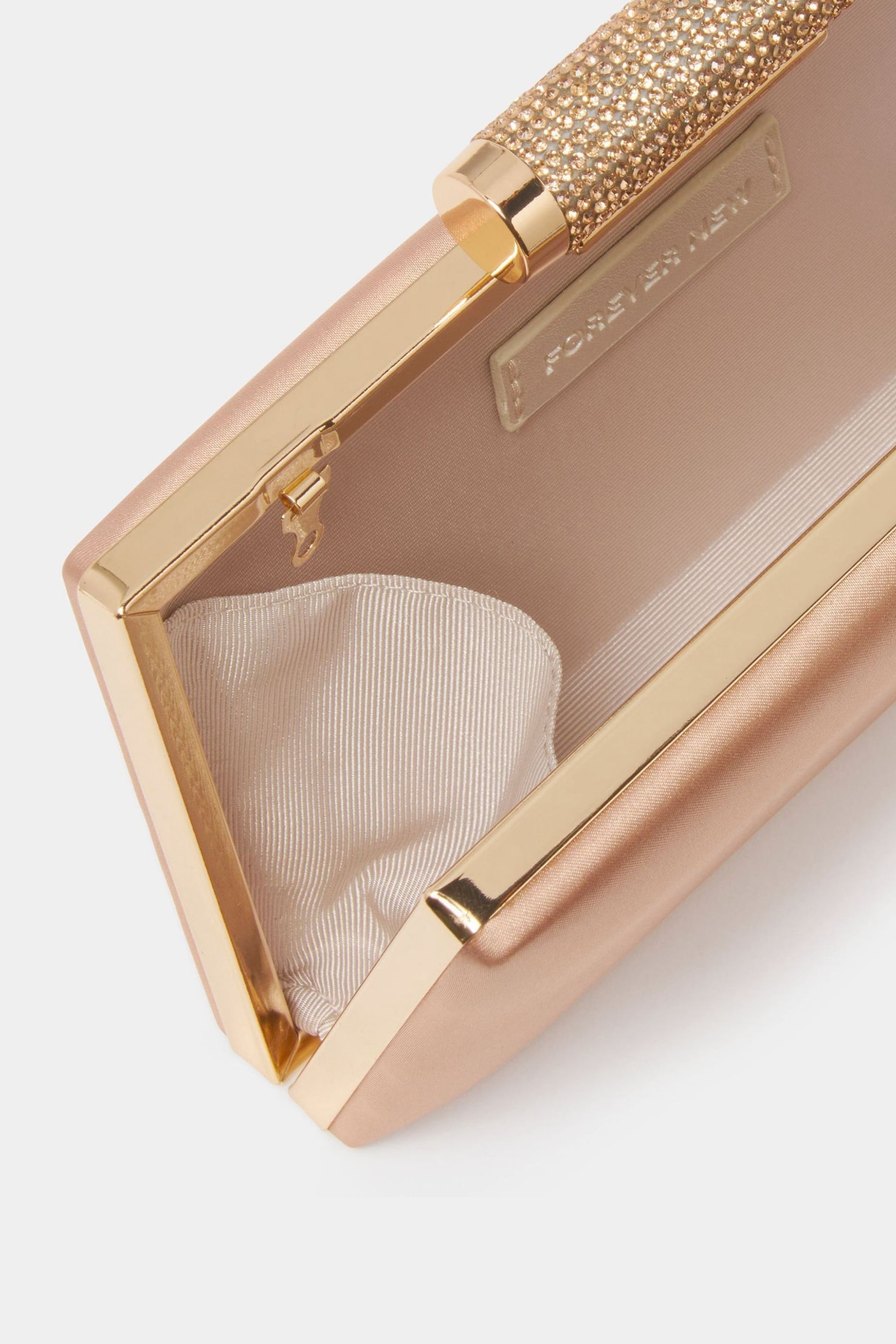 Forever New Nude Jacqui Crystal Clasp Hardcase - Image 3 of 3