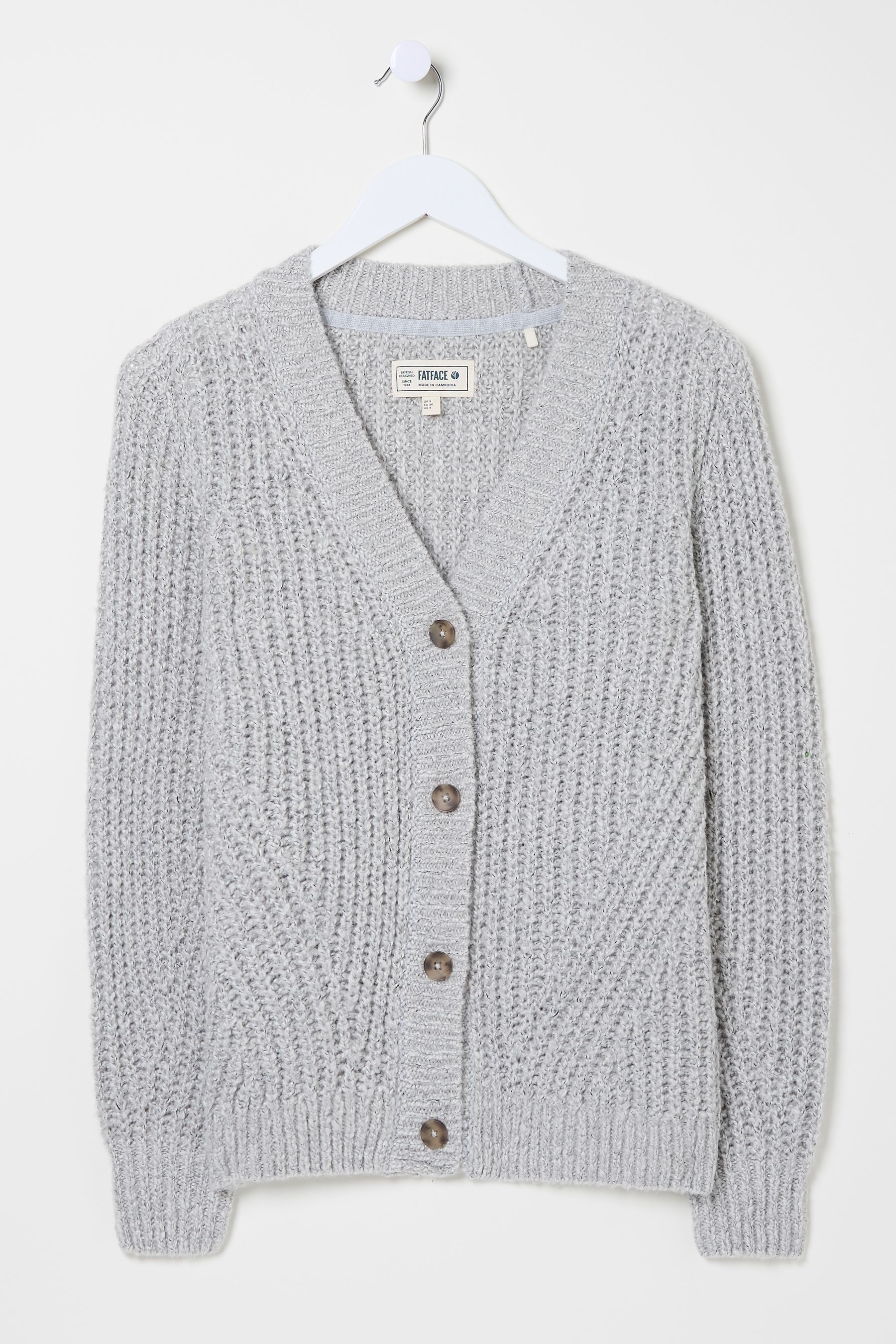 Fat face grey cardigan online