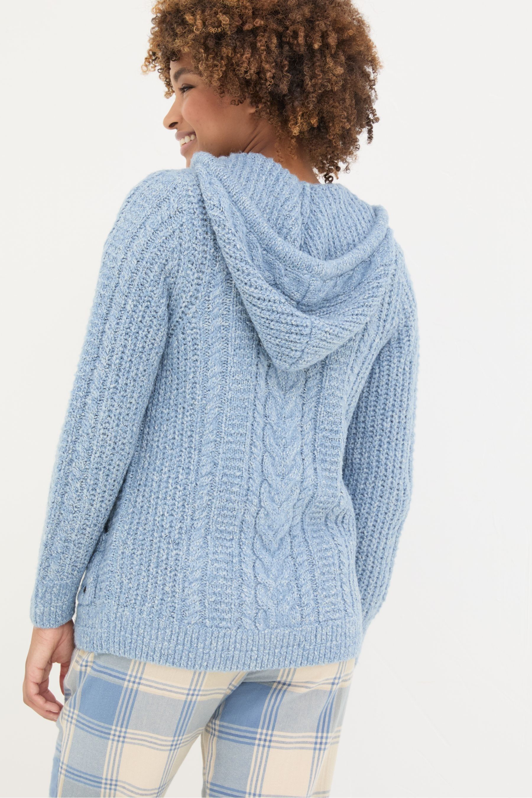 Buy FatFace Alicia Blue Hoodie from Next Luxembourg