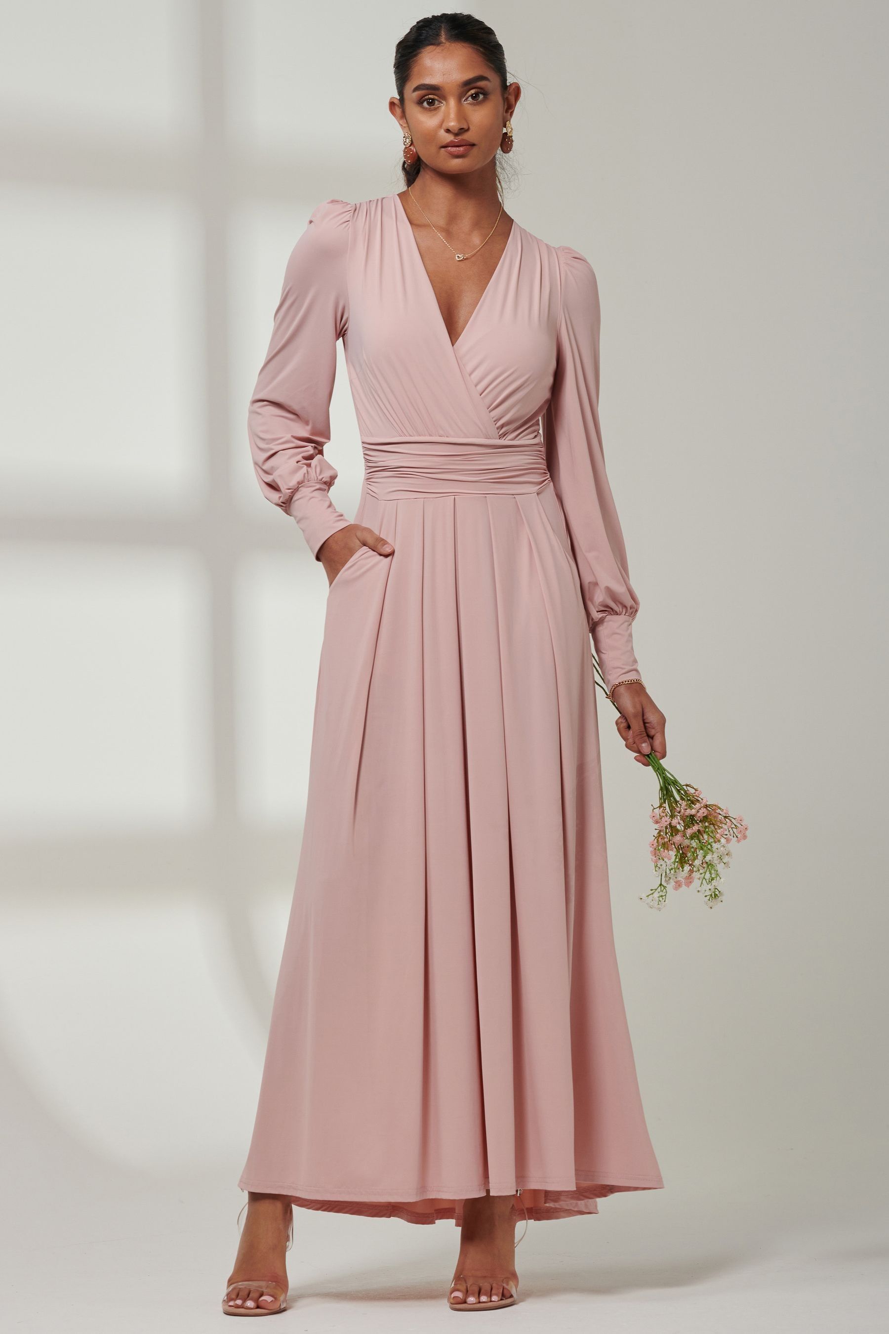 Acheter Robe longue Jolie Moi Giulia a manches longues from Next Luxembourg