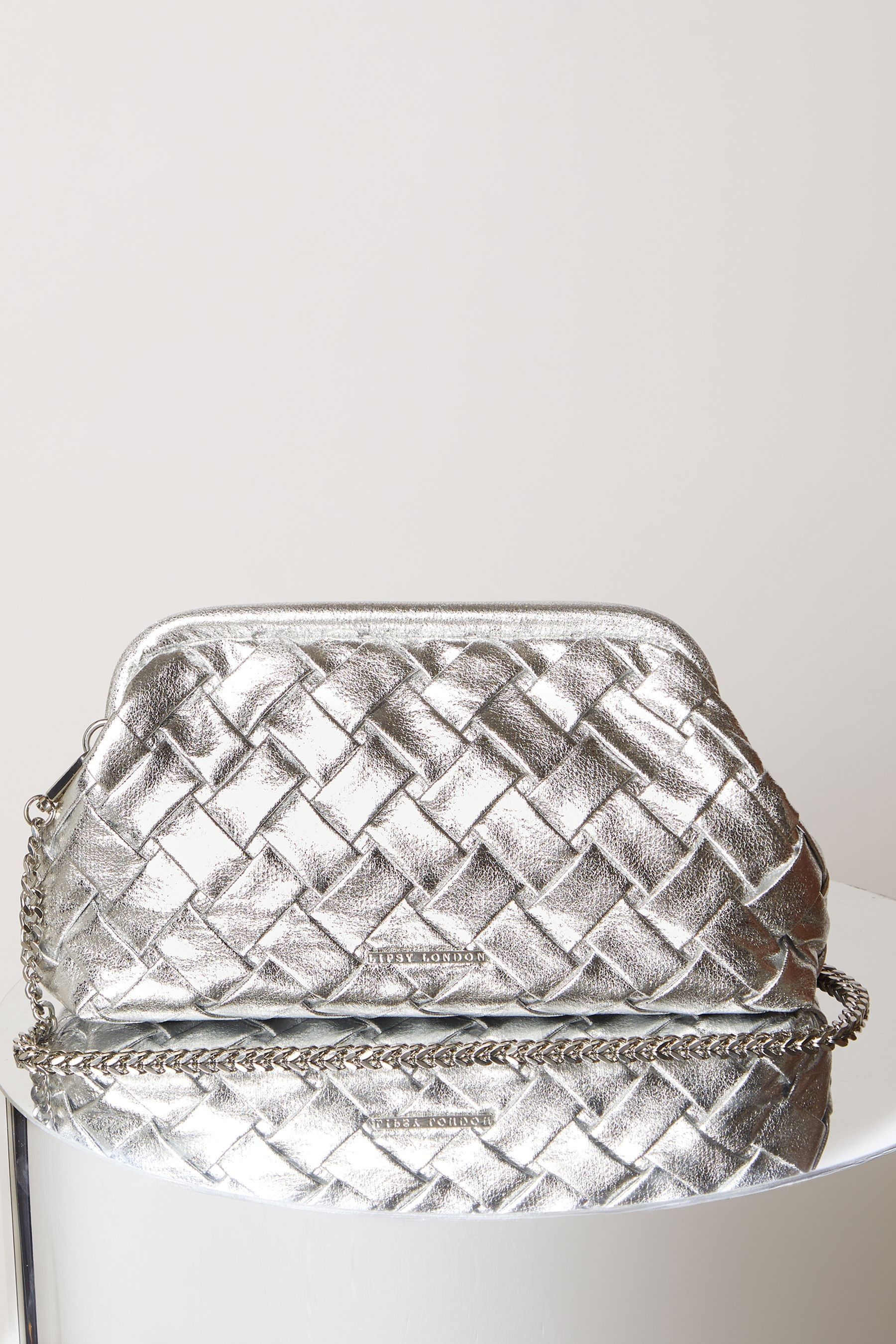 Next silver handbag on sale