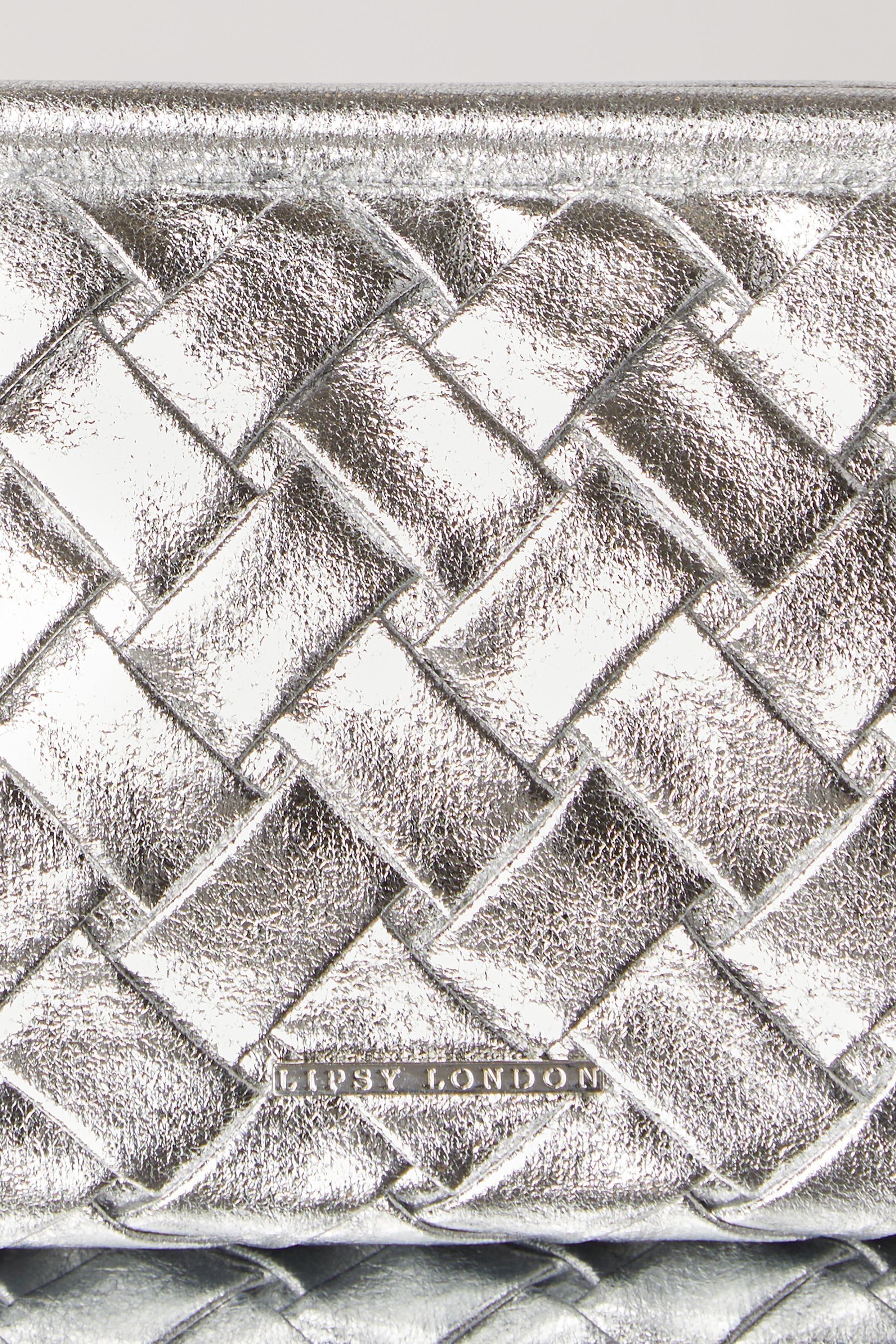 Buy Lipsy Silver Pouch Clutch Bag from the Next UK online shop