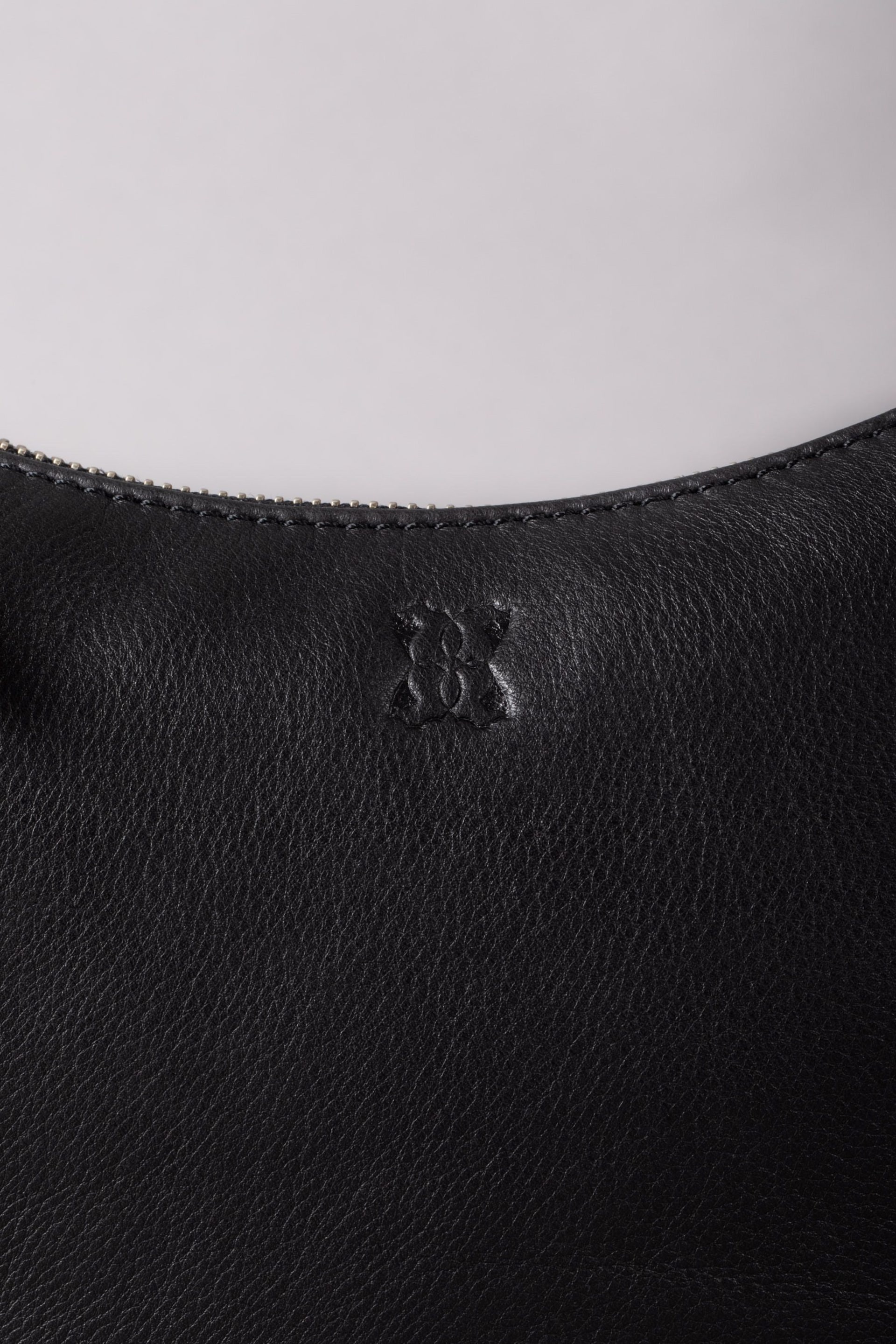Lakeland Leather Black Coniston Crescent Cross-Body Bag - Image 6 of 6