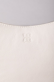 Lakeland Leather White Coniston Crescent Cross-Body Bag - Image 4 of 6