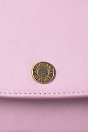 Lakeland Leather Pink Small Tarnbeck Leather Flapover Cross-Body Bag - Image 3 of 6